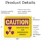 Signmission Radiation & Laser Sign, 7 in H x 10 in W, Vinyl Decal, Rectangle OS-2PACK-CR-D-710-L-10155 - alternate 3